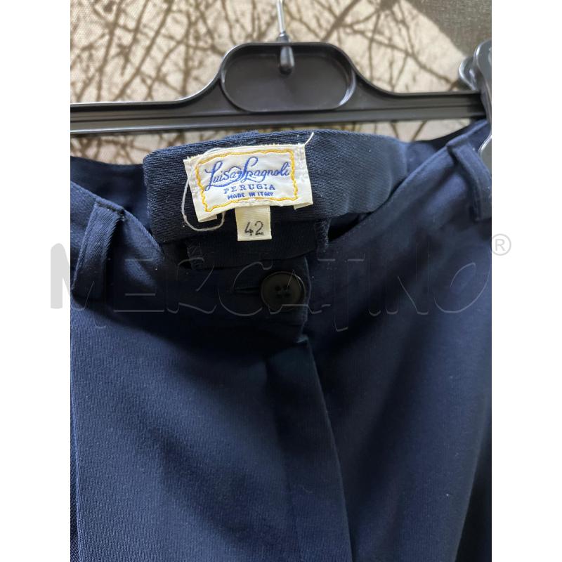 COMPLETO DONNA LUISA SPAGNOLI BLU  | Mercatino dell'Usato Ciampino 3