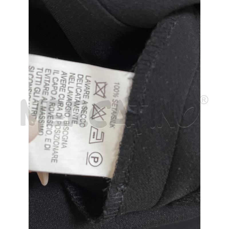 COMPLETO DONNA LUISA SPAGNOLI NERO SETA 100% | Mercatino dell'Usato Ciampino 4