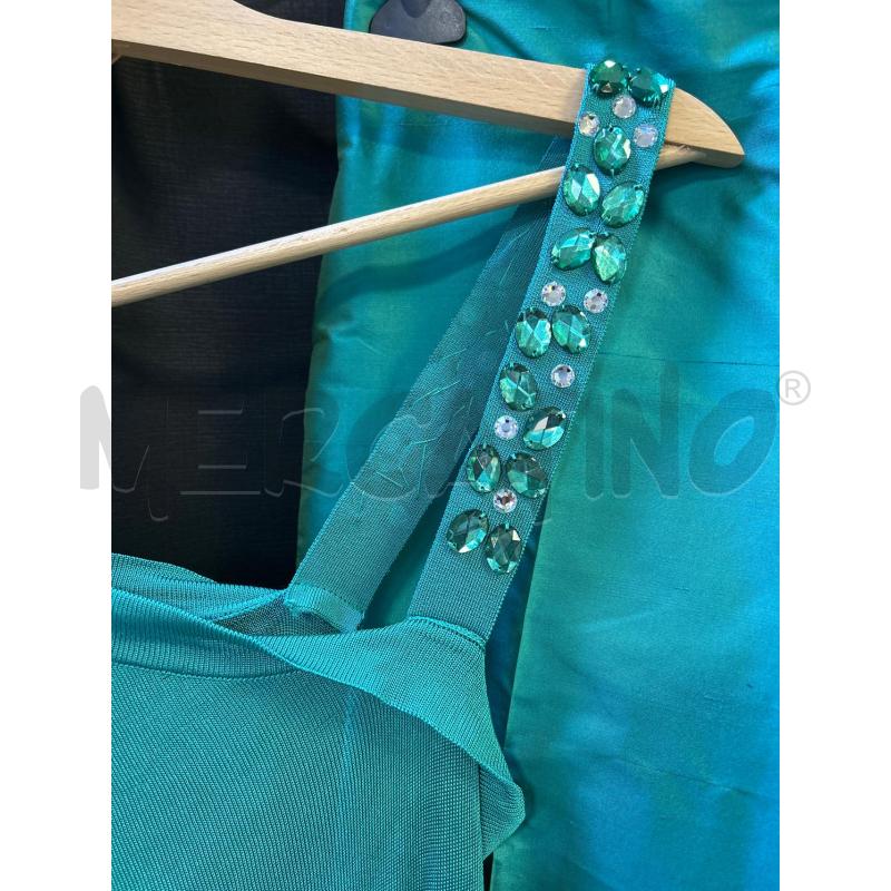 COMPLETO DONNA MAGLIA PANT MISTO SETA LUISA SPAGNOLI VERDE  | Mercatino dell'Usato Ciampino 2