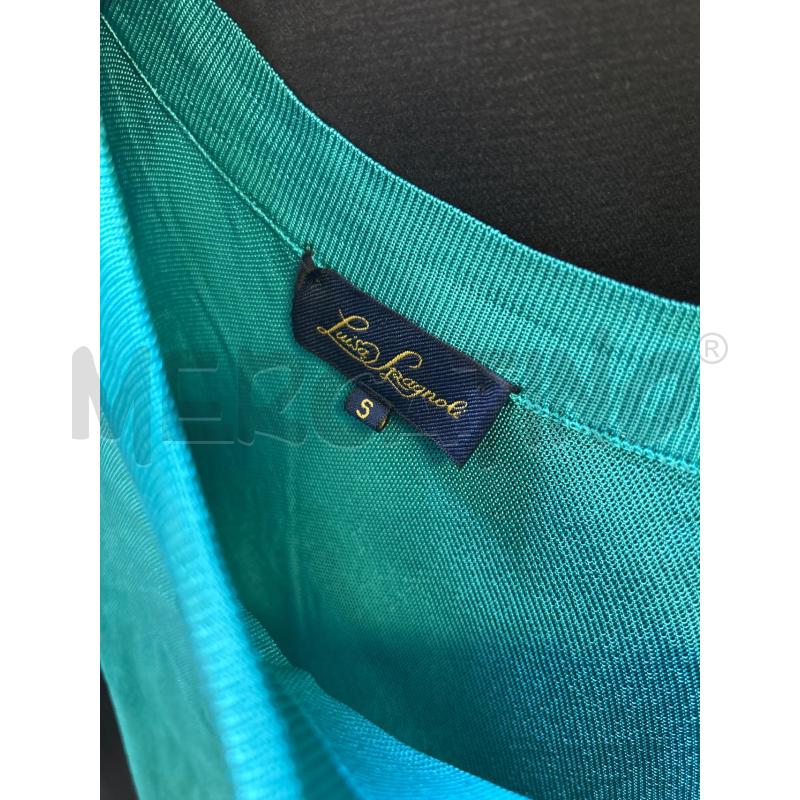 COMPLETO DONNA MAGLIA PANT MISTO SETA LUISA SPAGNOLI VERDE  | Mercatino dell'Usato Ciampino 3