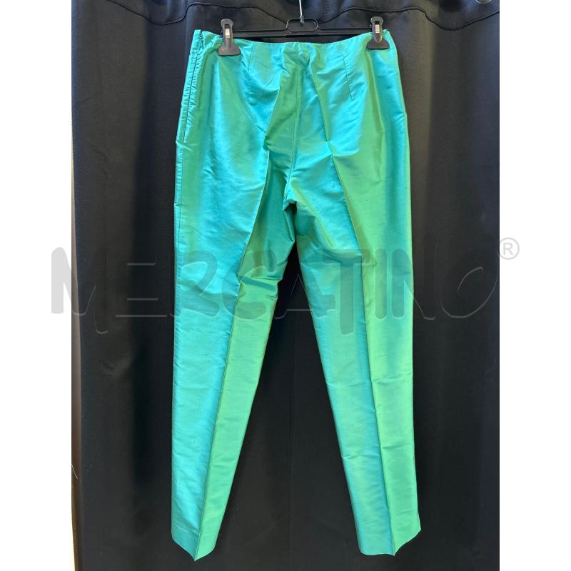 COMPLETO DONNA MAGLIA PANT MISTO SETA LUISA SPAGNOLI VERDE  | Mercatino dell'Usato Ciampino 4
