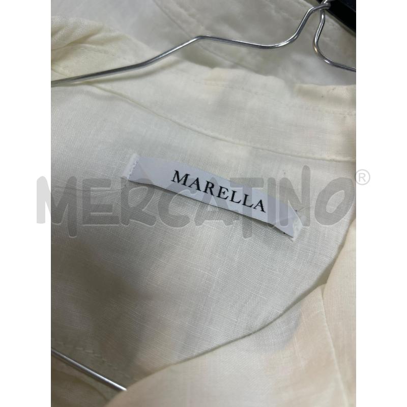 COMPLETO DONNA MARELLA BIANCO LINO  | Mercatino dell'Usato Ciampino 3