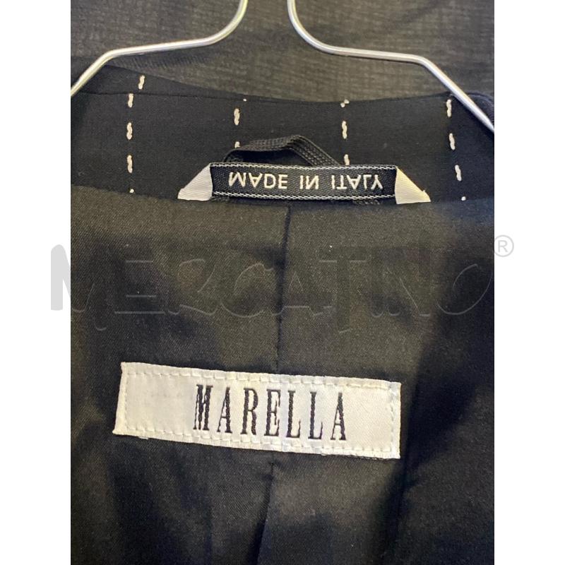 COMPLETO DONNA MARELLA GONNA+BLAZER NERO GESSATO  | Mercatino dell'Usato Ciampino 2