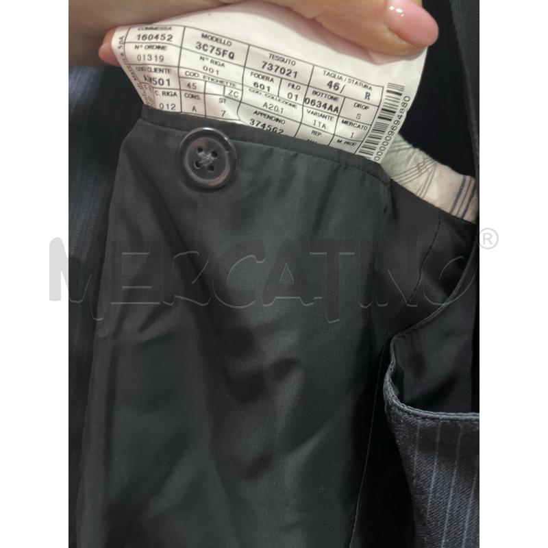 COMPLETO DONNA NERO GESSATO ARMANI COLLEZIONI | Mercatino dell'Usato Ciampino 4