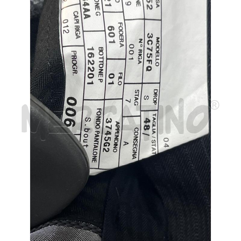 COMPLETO DONNA NERO GESSATO ARMANI COLLEZIONI | Mercatino dell'Usato Ciampino 5
