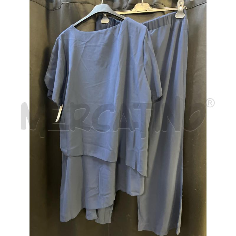 COMPLETO DONNA PANT+BLUSA BLU  | Mercatino dell'Usato Ciampino 2