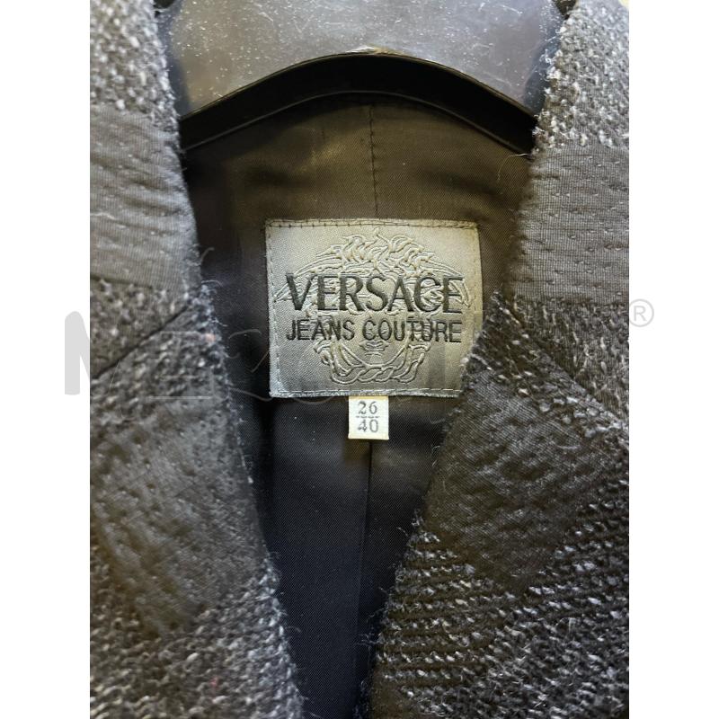COMPLETO DONNA VERSACE JEANS COUTURE NERO GONNA + GIACCA | Mercatino dell'Usato Ciampino 2