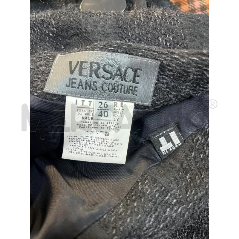 COMPLETO DONNA VERSACE JEANS COUTURE NERO GONNA + GIACCA | Mercatino dell'Usato Ciampino 4