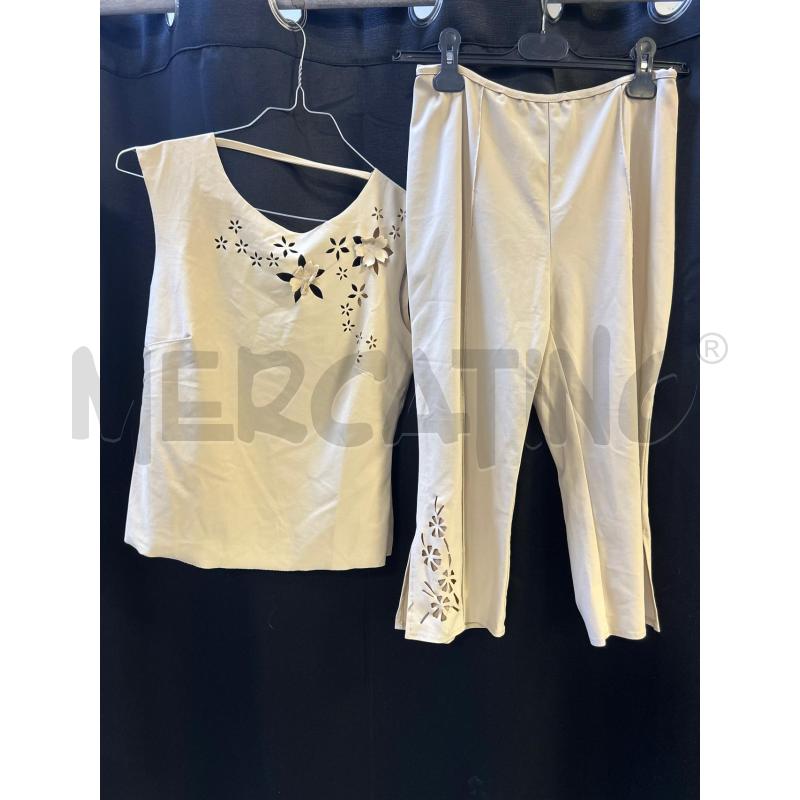 COMPLETO DONNA  BEIGE VDP COLLECTION | Mercatino dell'Usato Ciampino 1