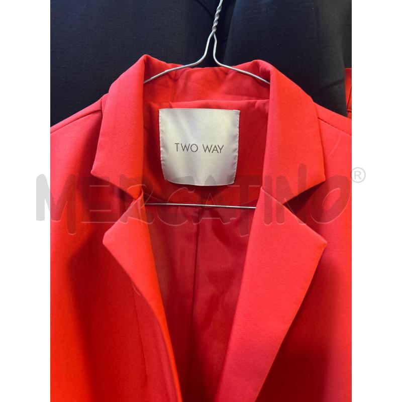 COMPLETO TWO WAY DONNA ROSSO CON PANTALONE | Mercatino dell'Usato Ciampino 2