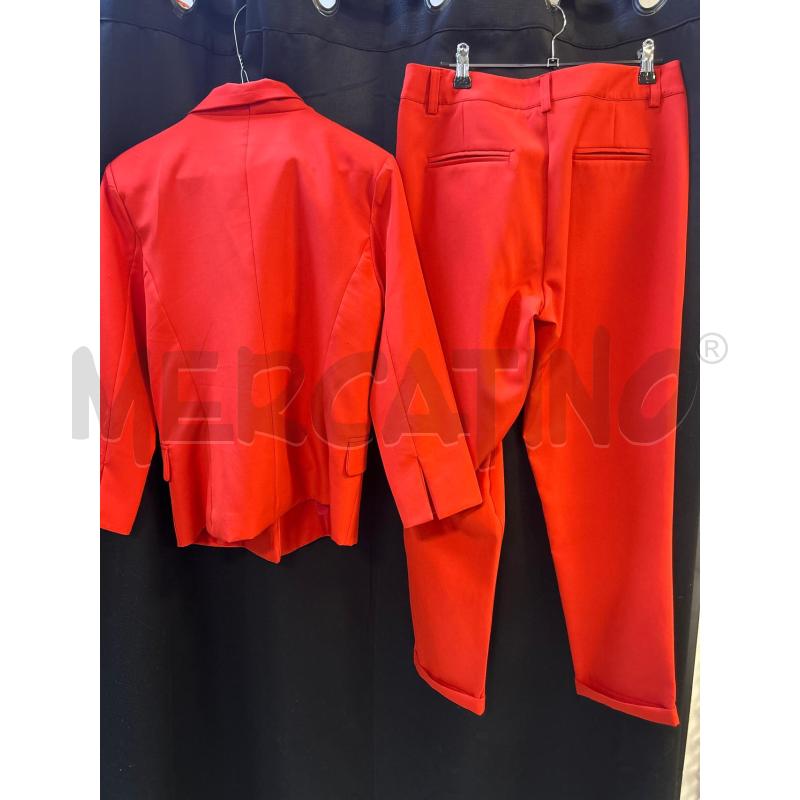 COMPLETO TWO WAY DONNA ROSSO CON PANTALONE | Mercatino dell'Usato Ciampino 3