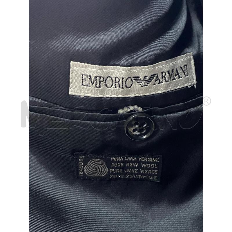 COMPLETO UOMO EMPORIO ARMANI GRIGIO SCURO  | Mercatino dell'Usato Ciampino 2