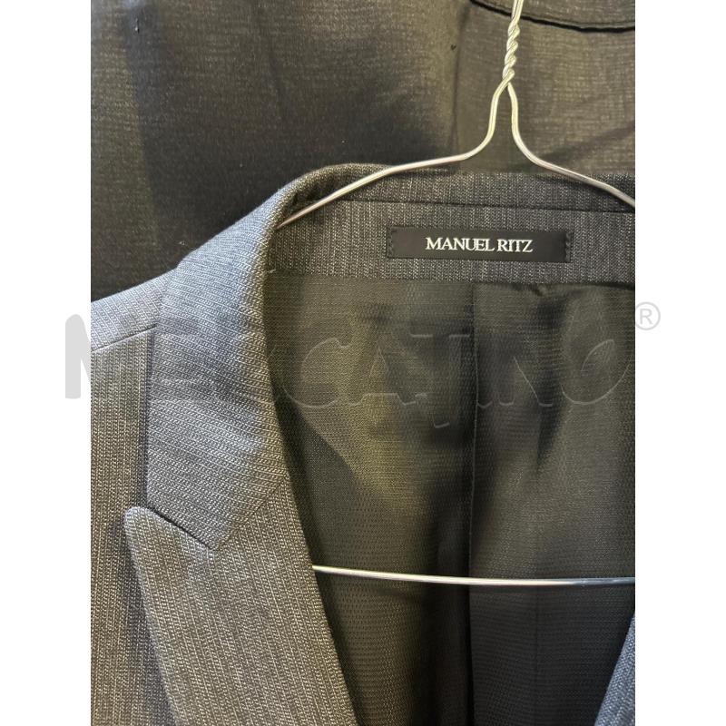 COMPLETO UOMO MANUEL RITZ 3PZ GRIGIO  | Mercatino dell'Usato Ciampino 2