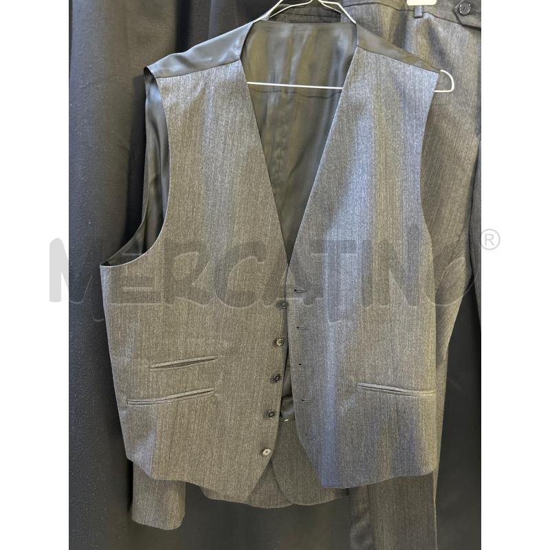 COMPLETO UOMO MANUEL RITZ 3PZ GRIGIO  | Mercatino dell'Usato Ciampino 3