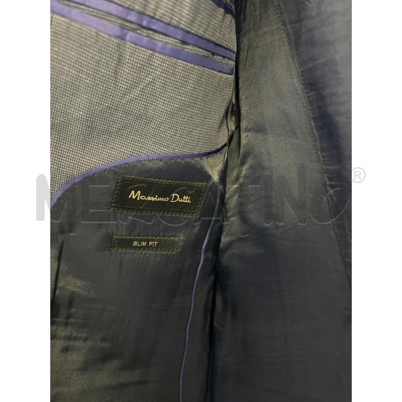 COMPLETO UOMO MASSIMO DUTTI BLU  | Mercatino dell'Usato Ciampino 2