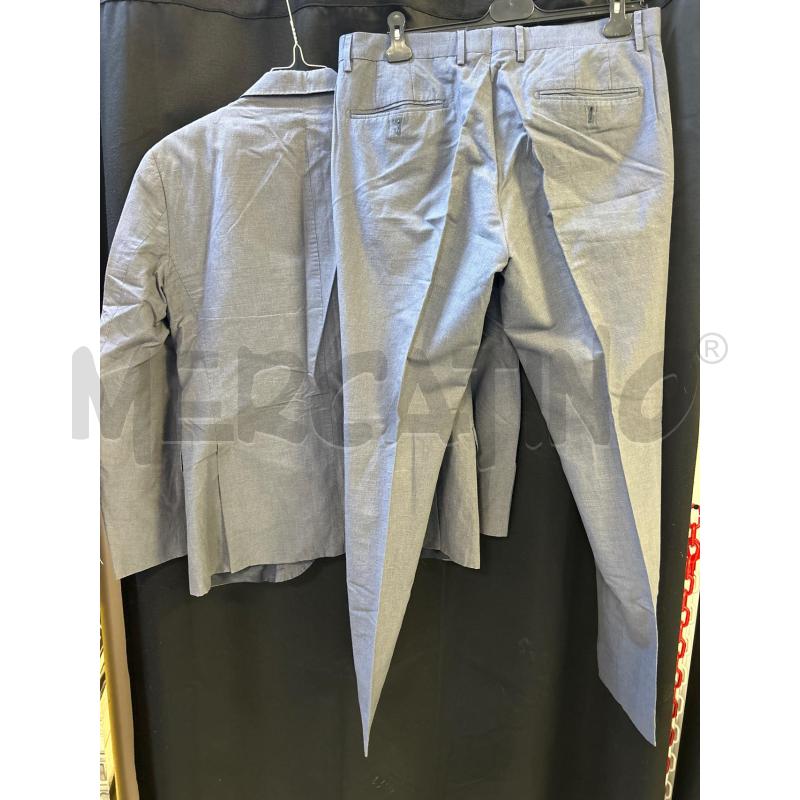 COMPLETO UOMO MASSIMO DUTTI BLU  | Mercatino dell'Usato Ciampino 3