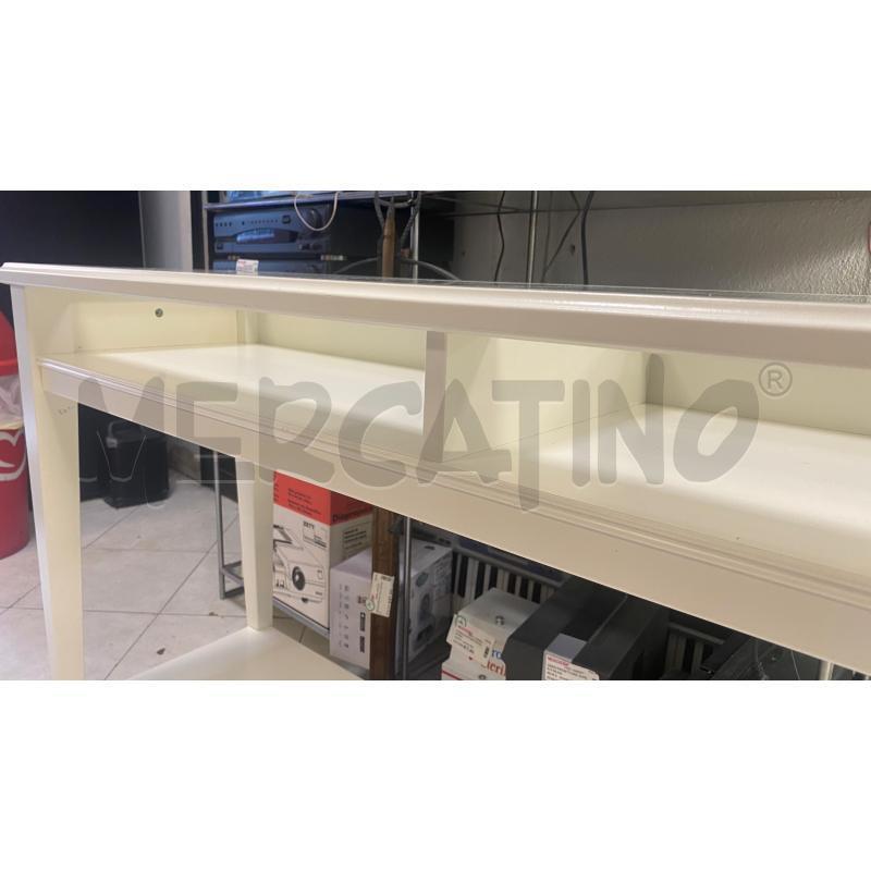 CONSOLLE BIANCA IKEA | Mercatino dell'Usato Ciampino 3