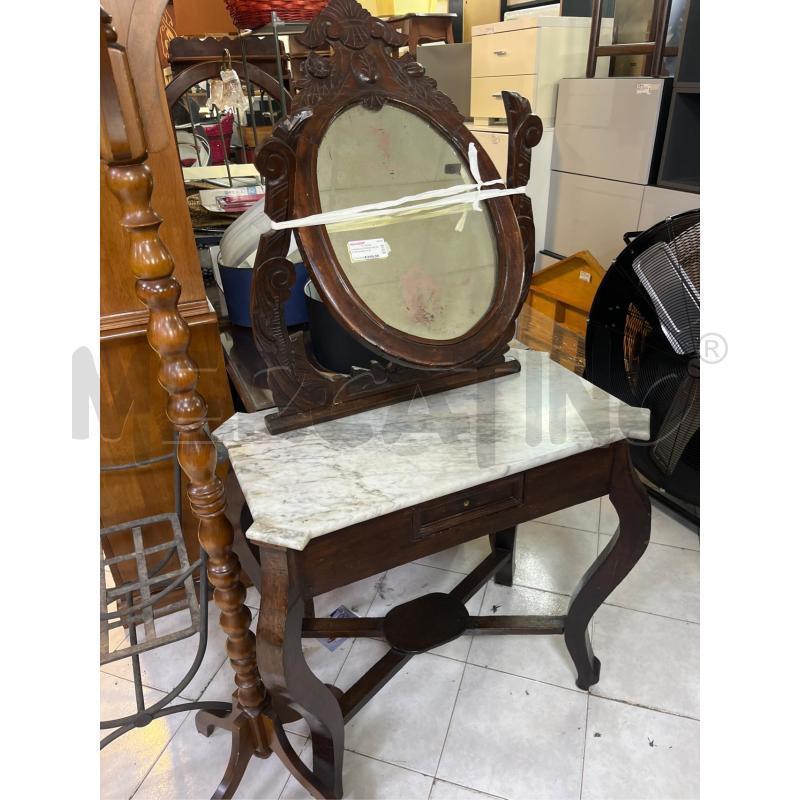CONSOLLE EPOCA INGLESE CON PIANO IN MARMO | Mercatino dell'Usato Ciampino 1