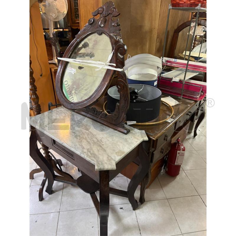 CONSOLLE EPOCA INGLESE CON PIANO IN MARMO | Mercatino dell'Usato Ciampino 2