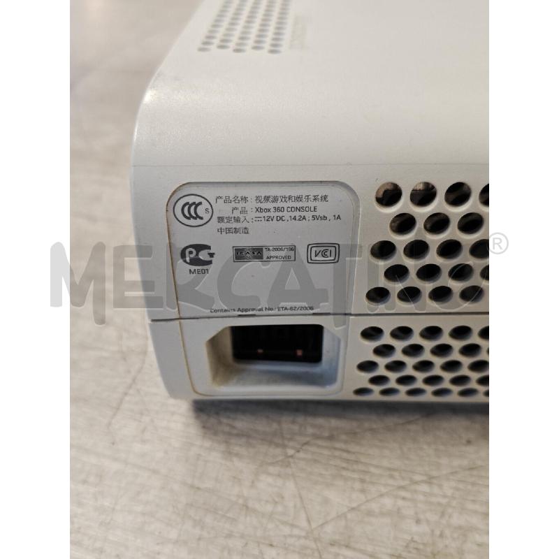CONSOLLE XBOX 360 BIANCA + 2 CONTROLLER | Mercatino dell'Usato Ciampino 4