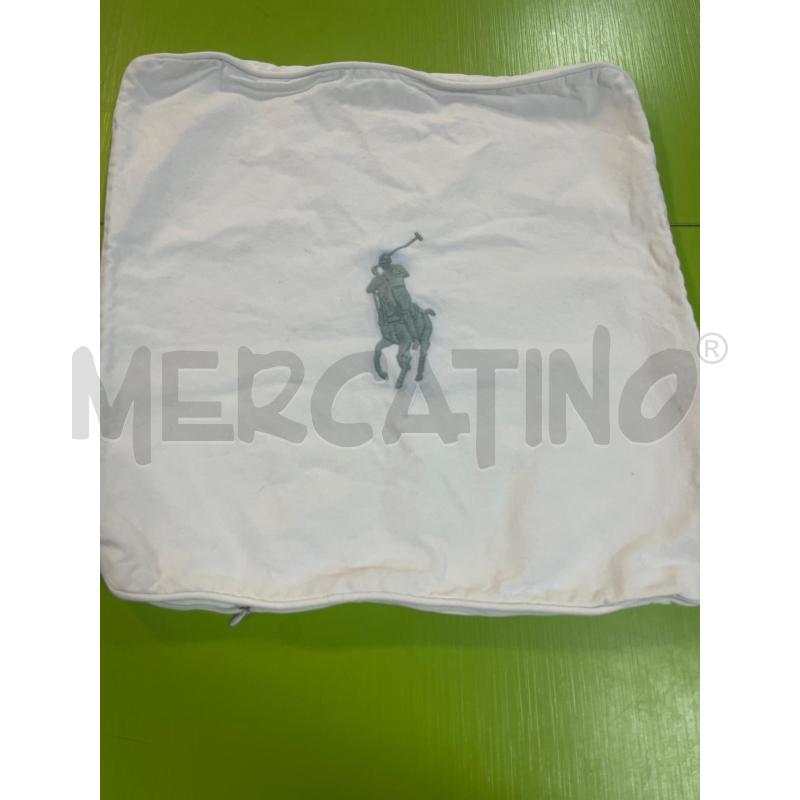 COPRI CUSCINO RALPH LAUREN BIANCO  | Mercatino dell'Usato Ciampino 1