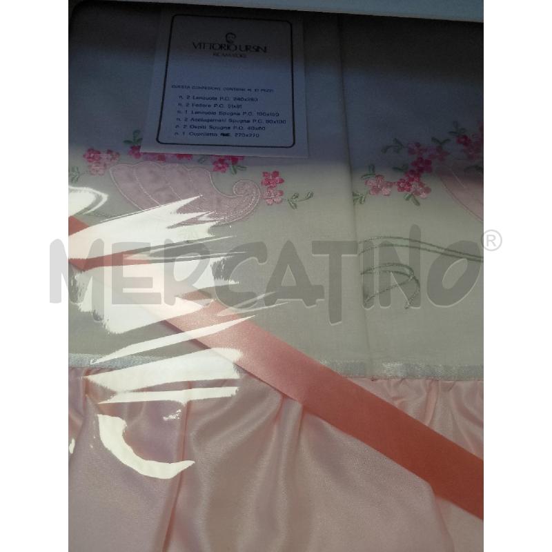 COPRI LETTO ROSA VITTORIO URSINI MATRIMONIALE  | Mercatino dell'Usato Ciampino 4