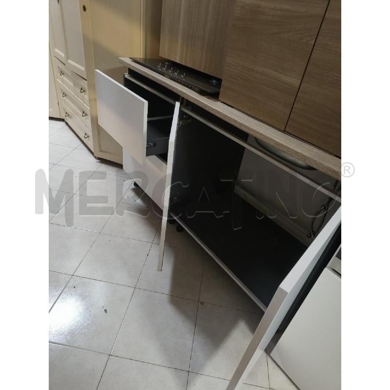 CUCINA BIANCA E GRIGIA COMPLETA DI ELETTRODOMESTICI | Mercatino dell'Usato Ciampino 5