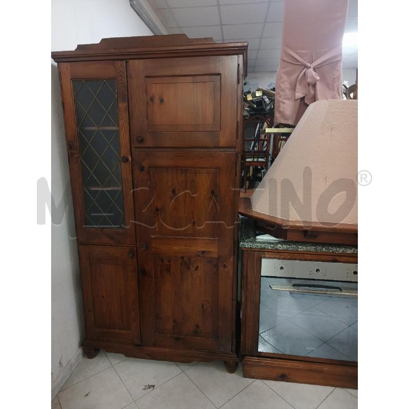 CUCINA IN LEGNO CON PIANO IN MARMO | Mercatino dell'Usato Ciampino 2