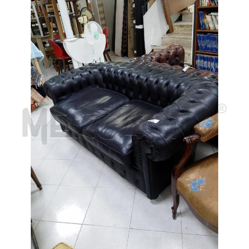 DIVANO LETTO CHESTERFIELD PELLE | Mercatino dell'Usato Ciampino 1