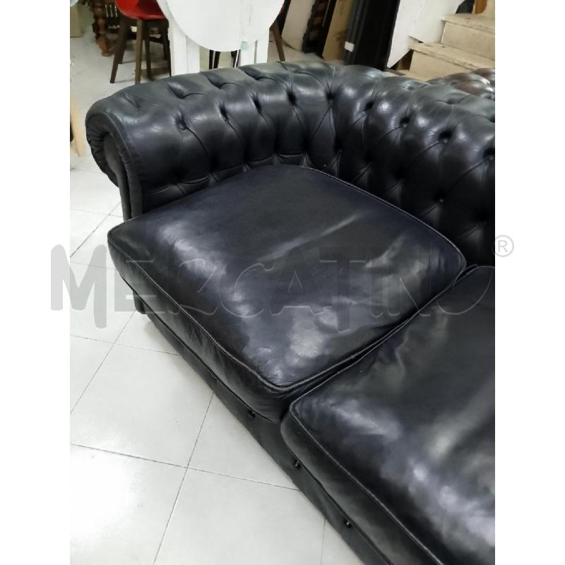 DIVANO LETTO CHESTERFIELD PELLE | Mercatino dell'Usato Ciampino 2