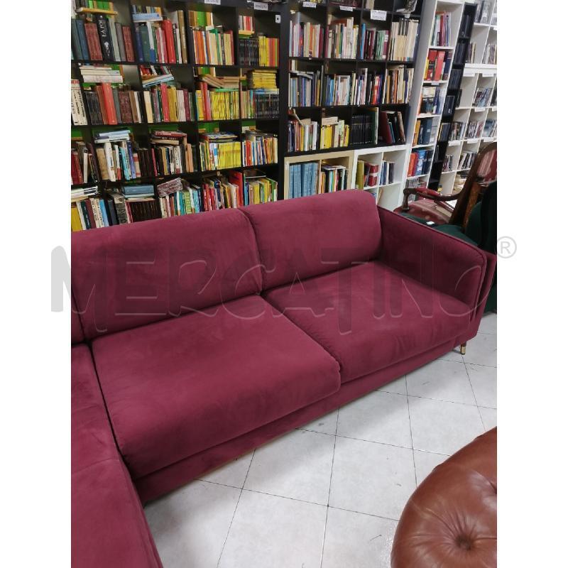 DIVANO LETTO ROSSO MAISON DU MONDE CON LETTO | Mercatino dell'Usato Ciampino 3