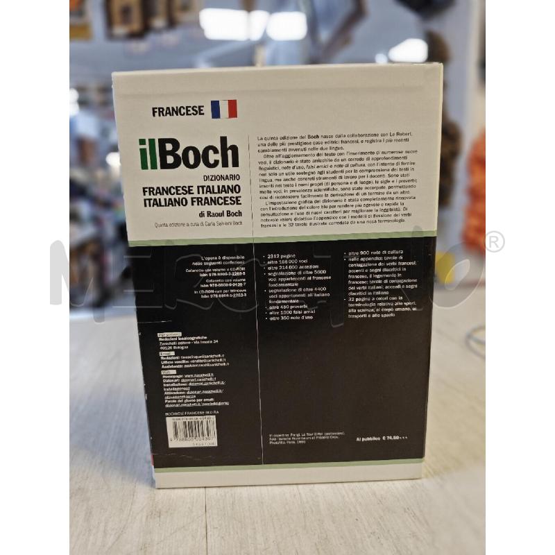 DIZIONARIO FRANCESE IL BOCH QUINTA EDIZIONE | Mercatino dell'Usato Ciampino 2