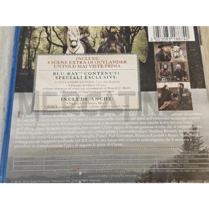 DVD BLUERAY OUTLANDER QUARTA STAGIONE | Mercatino dell'Usato Ciampino 3