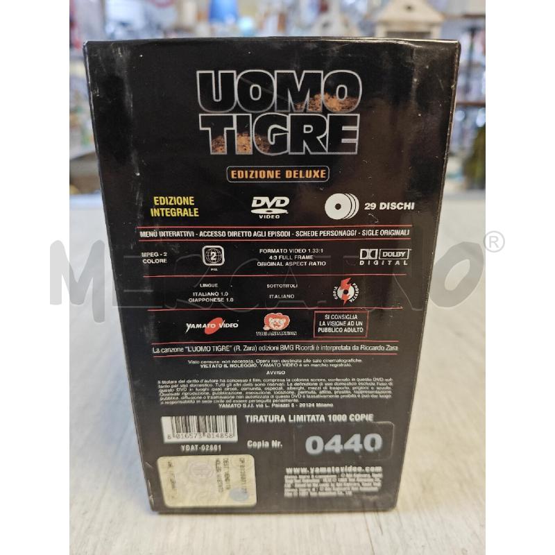 DVD BOX UOMO TIGRE N°0440 EDIZIONE DELUXE TIRATURA LIMITATA 1000 COPIRE  | Mercatino dell'Usato Ciampino 3