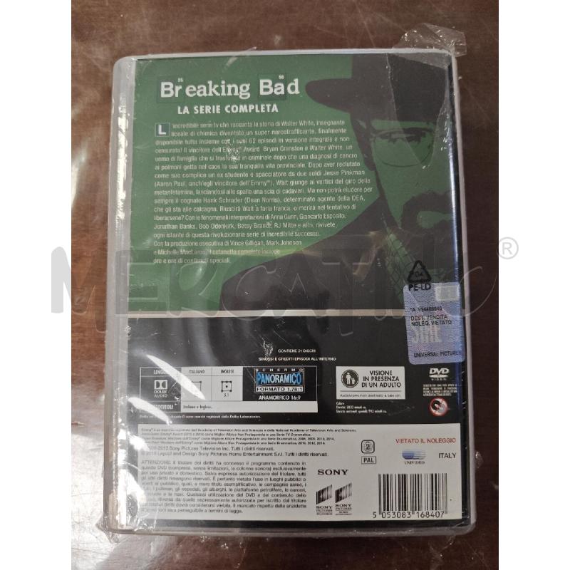DVD COFANETTO BREAKING BAD SERIE COMPLETA | Mercatino dell'Usato Ciampino 2