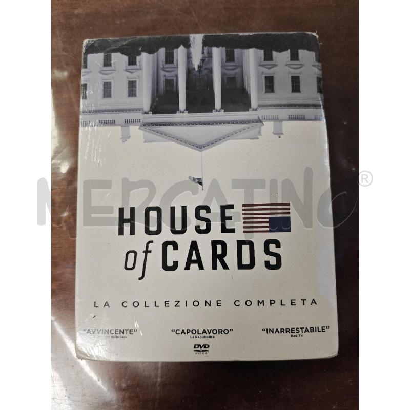 DVD COFANETTO HOUSE OF CARDS SERIE COMPLETA | Mercatino dell'Usato Ciampino 1