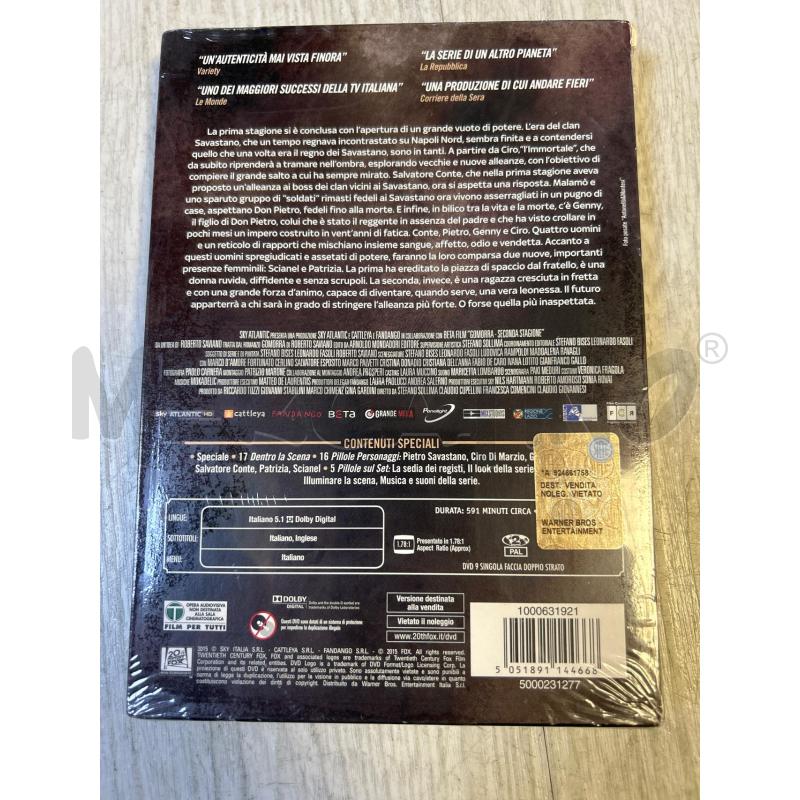 DVD GOMORRA SECONDA STAGIONE | Mercatino dell'Usato Ciampino 2