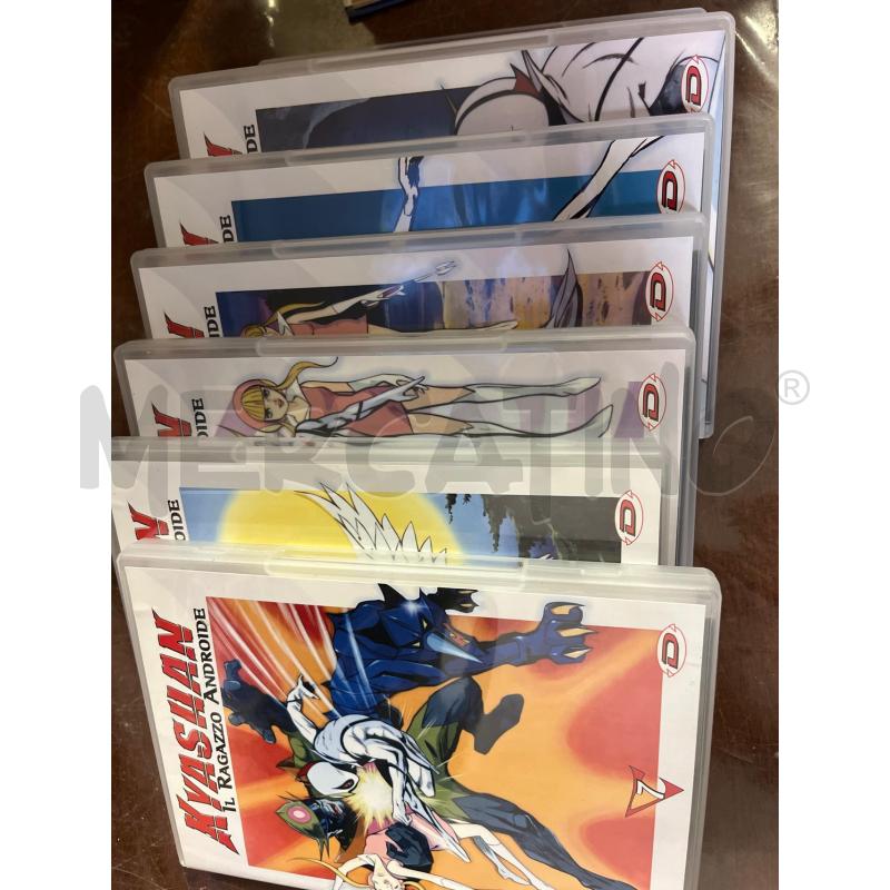 DVD KYASHAN IL RAGAZZO ANDROIDE 7 DVD NO BOX | Mercatino dell'Usato Ciampino 4