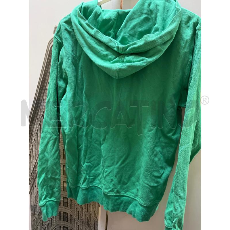 FELPA DONNA RALPH LAUREN VERDE ZIP | Mercatino dell'Usato Ciampino 2