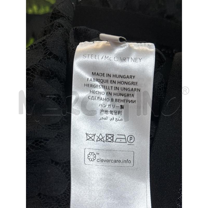FELPA DONNA STELLA MCCARTNEY NERO TRAF PIZZO | Mercatino dell'Usato Ciampino 4