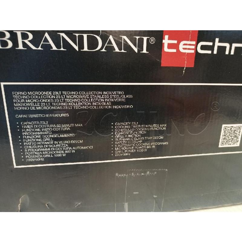 FORNO MICROONDE BRANDANI 23 L NUOVO | Mercatino dell'Usato Ciampino 3