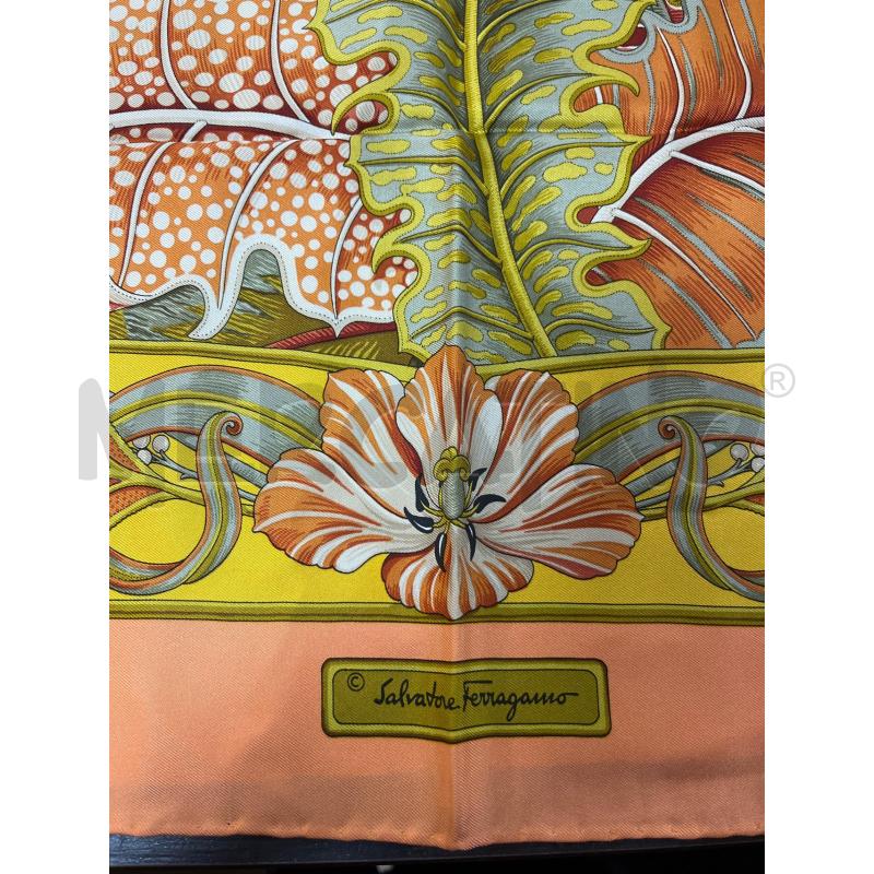 FOULARD FANT ARANCIO FERRAGAMO NO ETICHETTA | Mercatino dell'Usato Ciampino 4