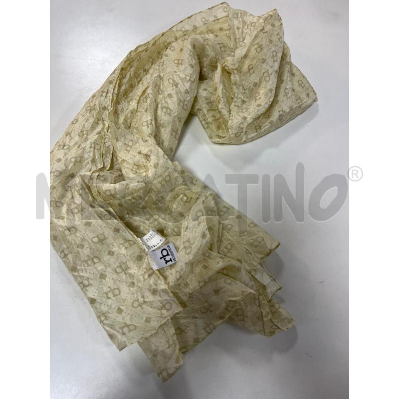 FOULARD ROCCO BAROCCO BEIGE SETA | Mercatino dell'Usato Ciampino 1