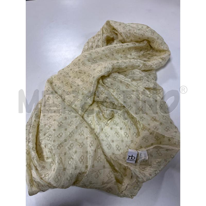 FOULARD ROCCO BAROCCO BEIGE SETA | Mercatino dell'Usato Ciampino 3