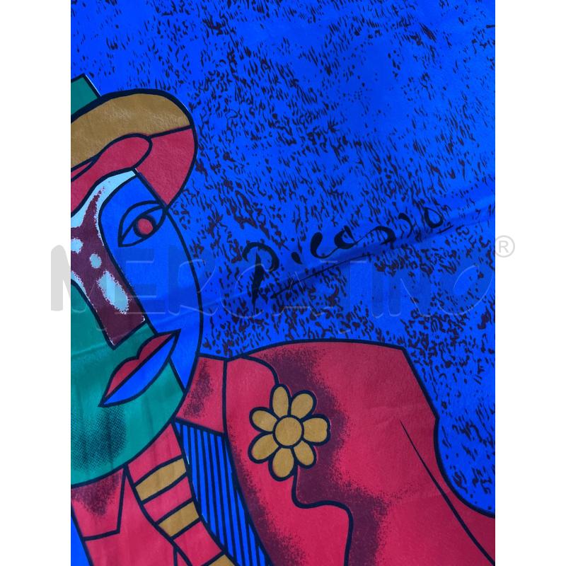 FOULARD SETA PICASSO COLORATO | Mercatino dell'Usato Ciampino 2
