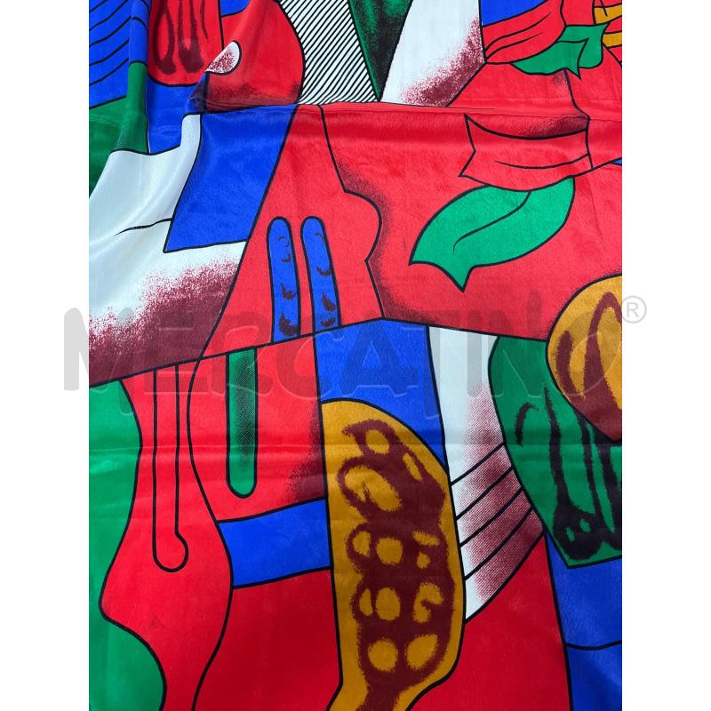 FOULARD SETA PICASSO COLORATO | Mercatino dell'Usato Ciampino 3