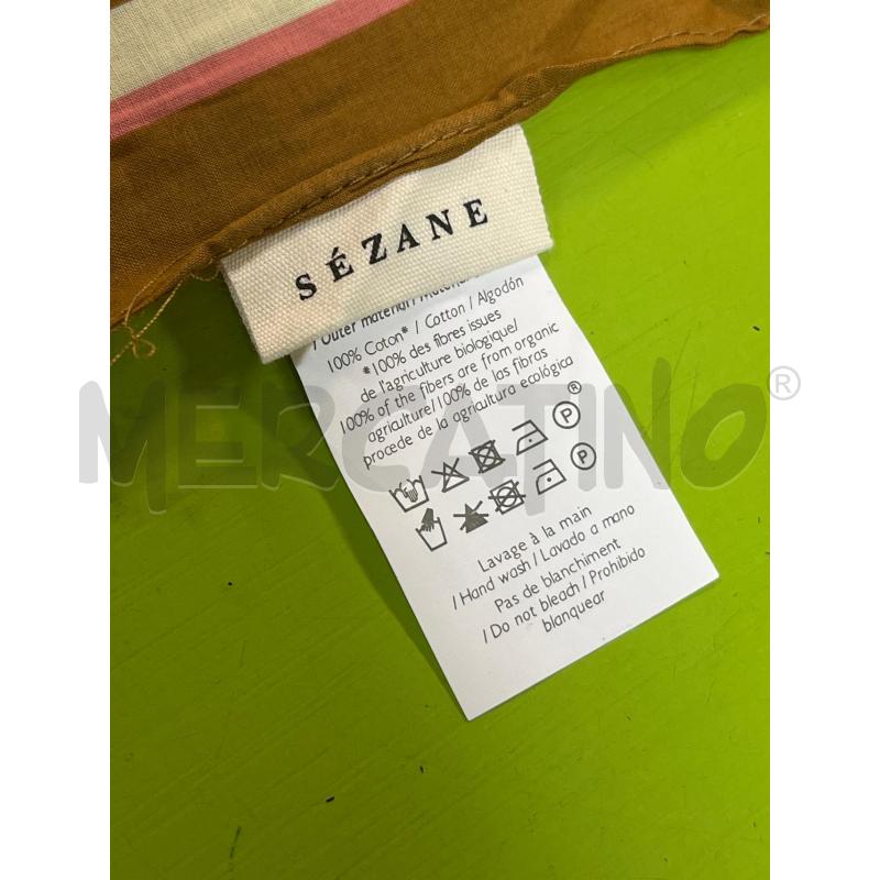 FOULARD SEZANE STR BEIGE VERDI ROSA | Mercatino dell'Usato Ciampino 3