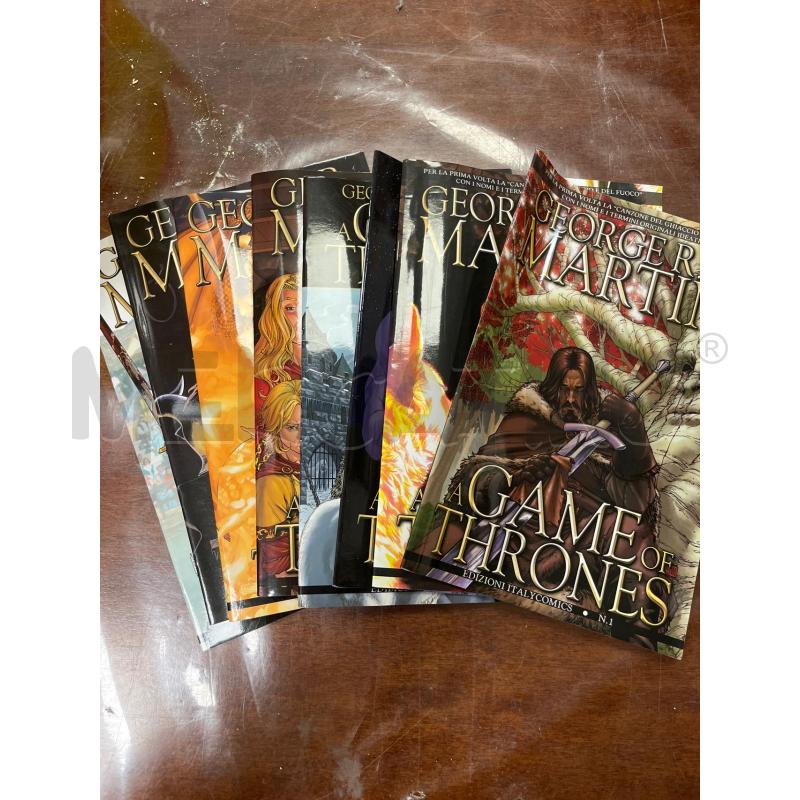 FUMETTI SPILLATI GAME OF THRONES 1/9 -7 MANCANTE- | Mercatino dell'Usato Ciampino 1
