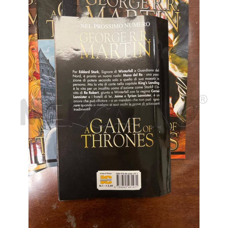 FUMETTI SPILLATI GAME OF THRONES 1/9 -7 MANCANTE- | Mercatino dell'Usato Ciampino 3
