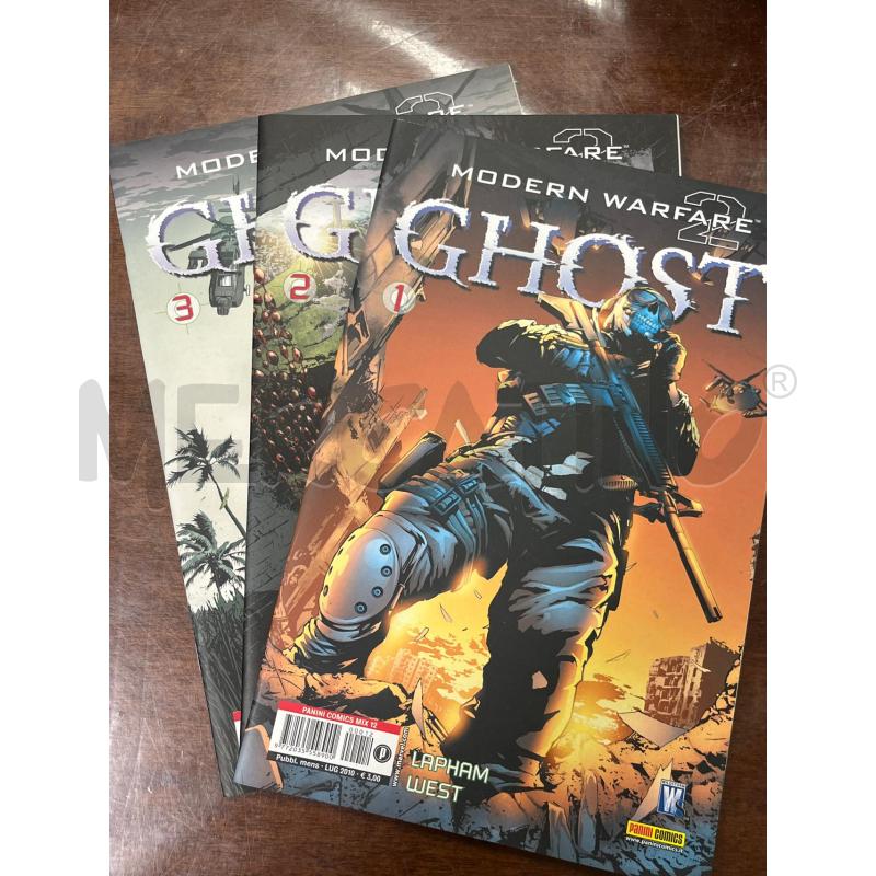 FUMETTO MODERN WARFARE 2 GHOST 1DI3 NON COMPLETA | Mercatino dell'Usato Ciampino 1